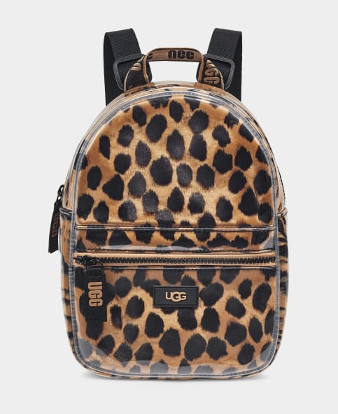 Coach f87754 medium charlie backpack with hotsell leopard print